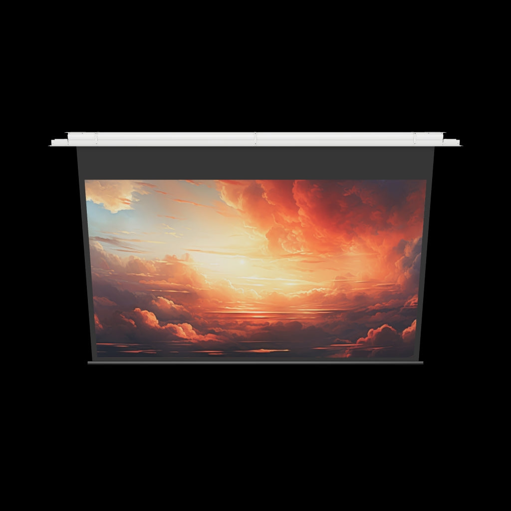 3d/AR Model of the celexon ceiling recessed electric projector screen Expert 300 x 169 cm