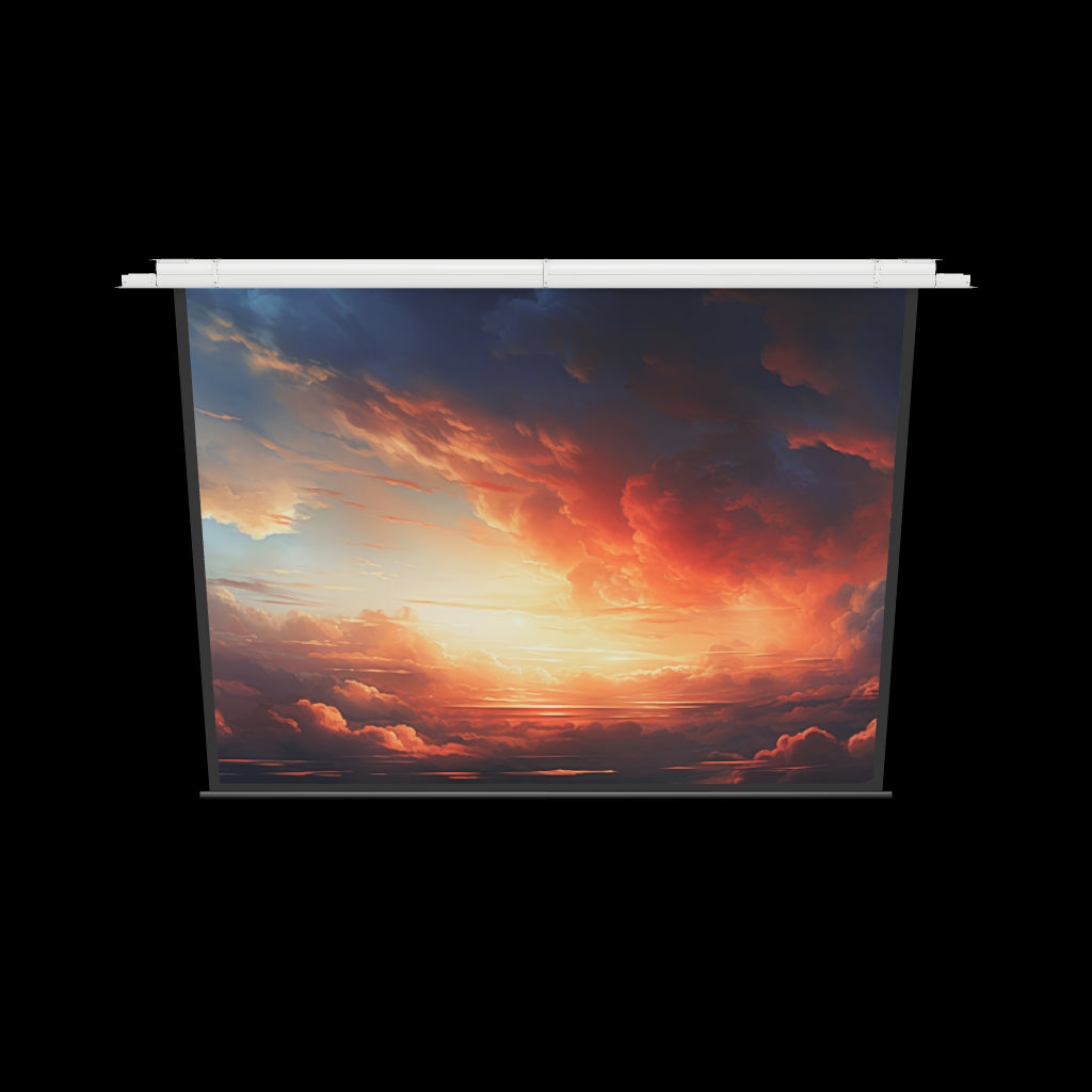 3d/AR Model of the celexon ceiling recessed electric projector screen Expert 300 x 225 cm