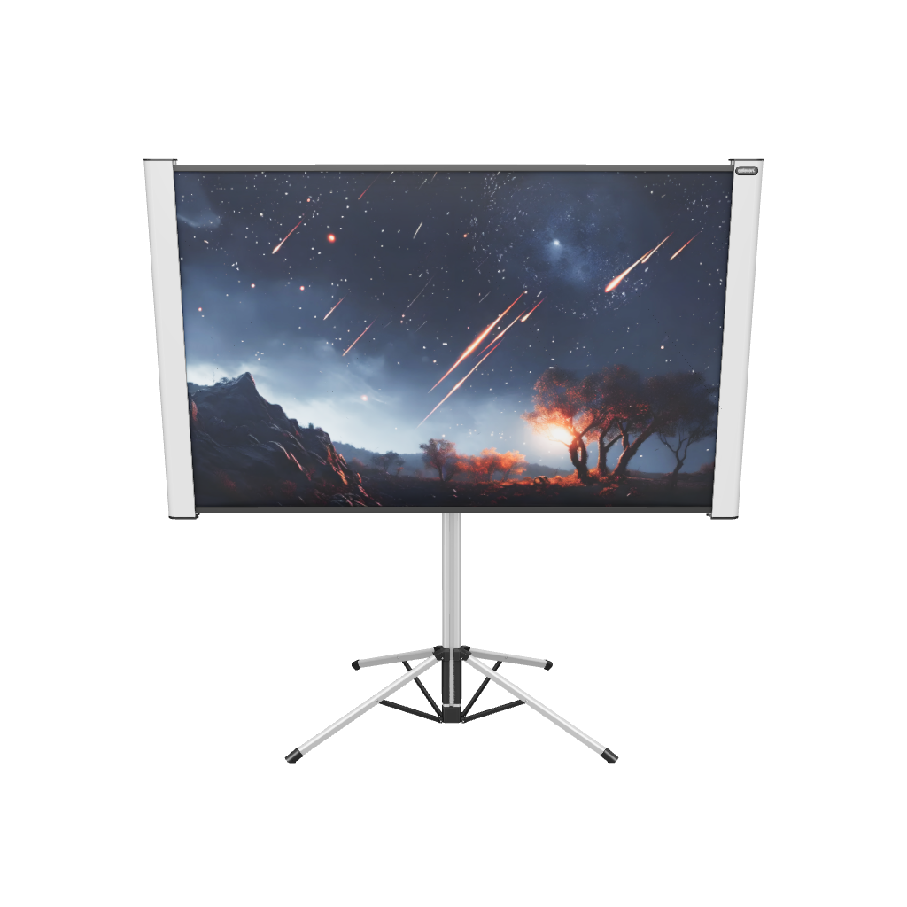 3d/AR Model of the celexon Dual Format Tripod Screen Mobile Expert 4:3/16:10 - 172 x 108cm 80"