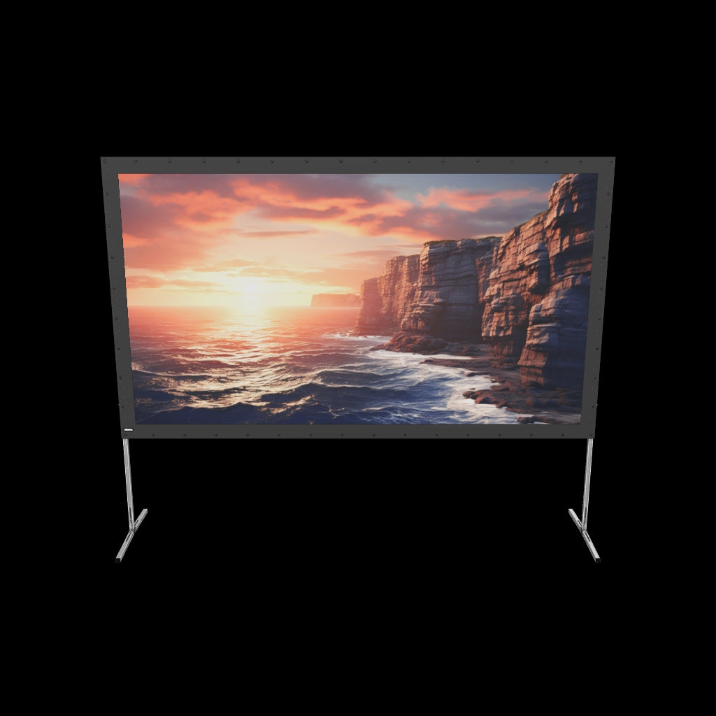 3d/AR Model of the celexon Folding Frame Projector screen 203 x 127cm Mobile Expert, front projection