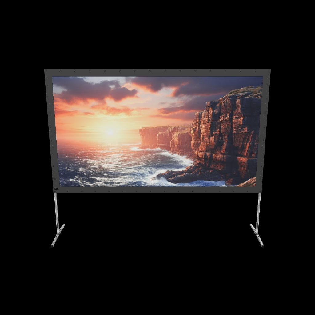 3d/AR Model of the celexon Folding Frame Projector screen 203 x 127cm Mobile Expert, rear projection