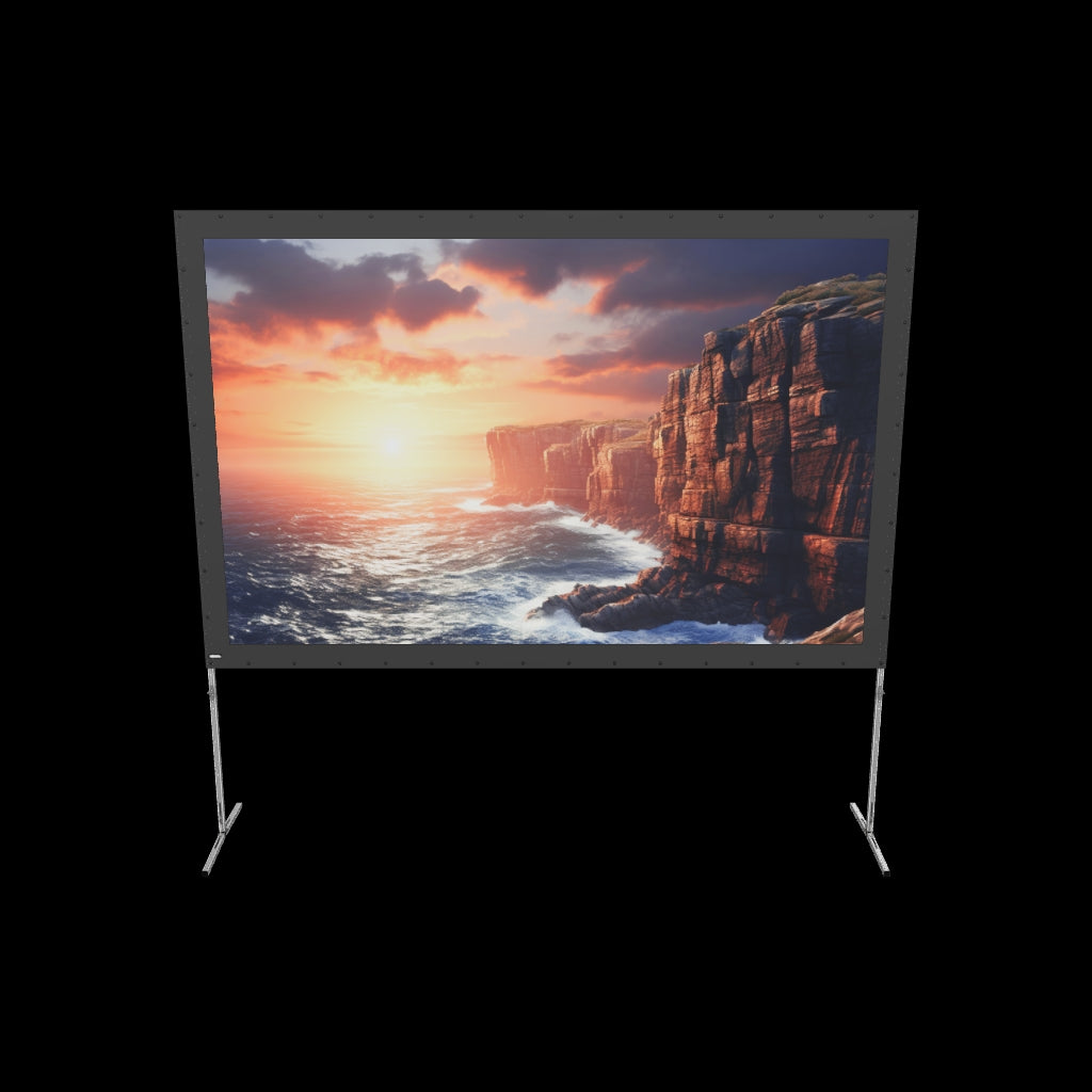 3d/AR Model of the celexon Folding Frame Projector screen 244 x 152cm Mobile Expert, rear projection