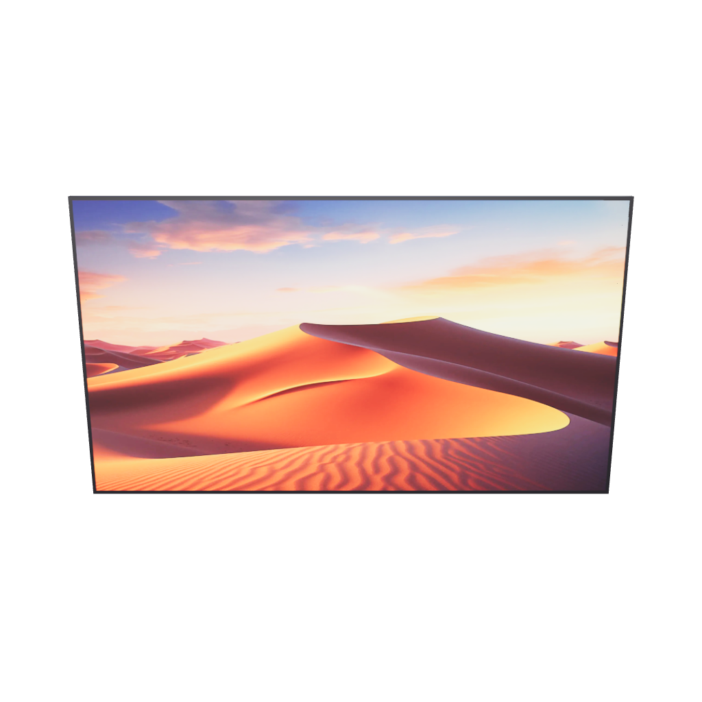 3d/AR Model of the Free Shipping
celexon HomeCinema High Contrast Frame Projector Screen 220 x 124 cm, 100" - Dynamic Slate ALR