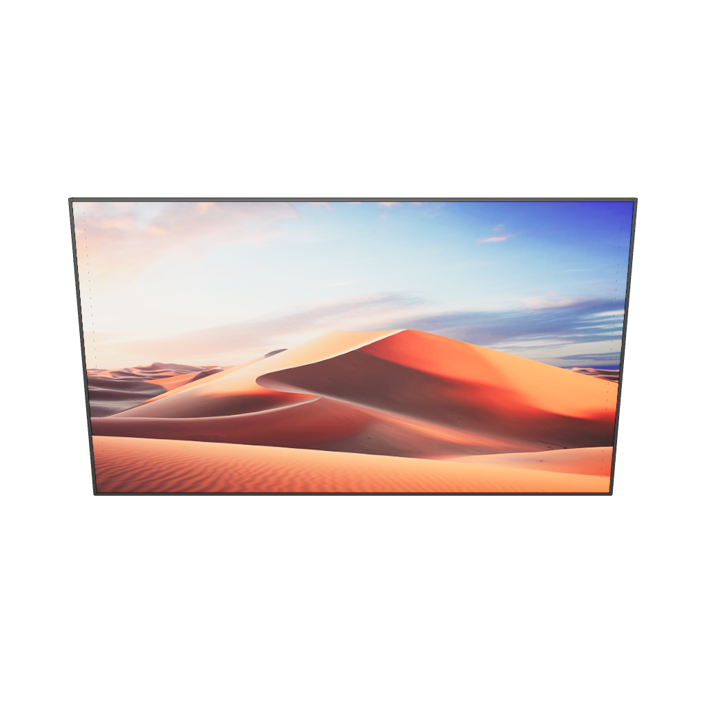 3D/AR Model of the celexon CLR HomeCinema Performance UST high contrast fixed frame projector screen