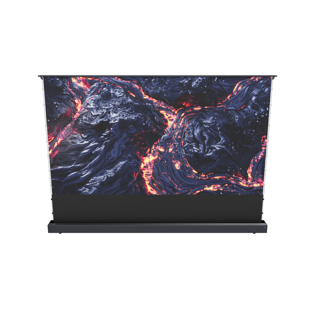 3d/AR Model of the celexon UST High Contrast Electric Floor Projector Screen - HomeCinema V2.0, 110" black