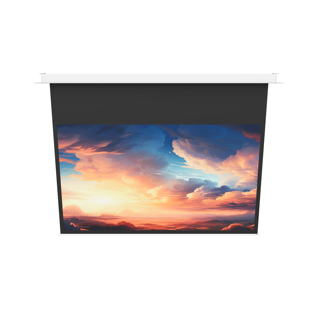 3d/AR Model of the celexon Ceiling Recessed Electric Professional Plus Projector Screen 300x169 16-9