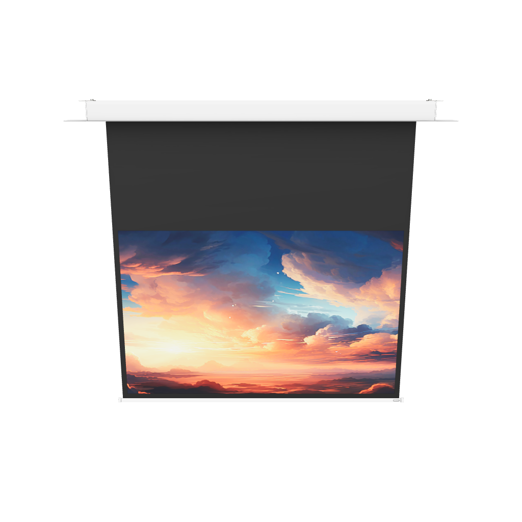 3d/AR Model of the celexon Ceiling Recessed Electric Professional Plus Projector Screen 160x100