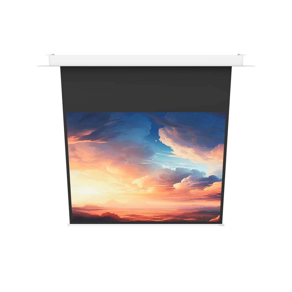 3d/AR Model of the celexon Ceiling Recessed Electric Professional Plus Projector Screen 160x120