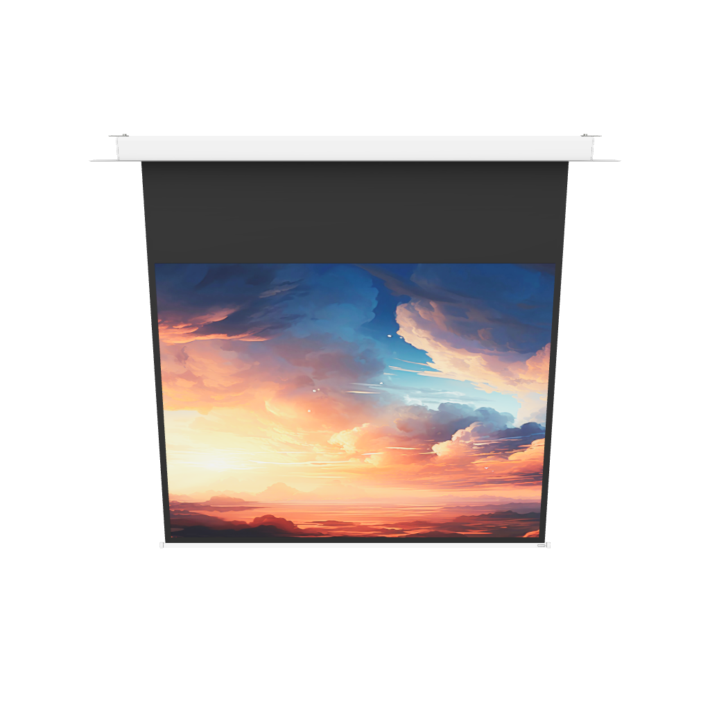 3d/AR Model of the celexon Ceiling Recessed Electric Professional Plus Projector Screen 180x135
