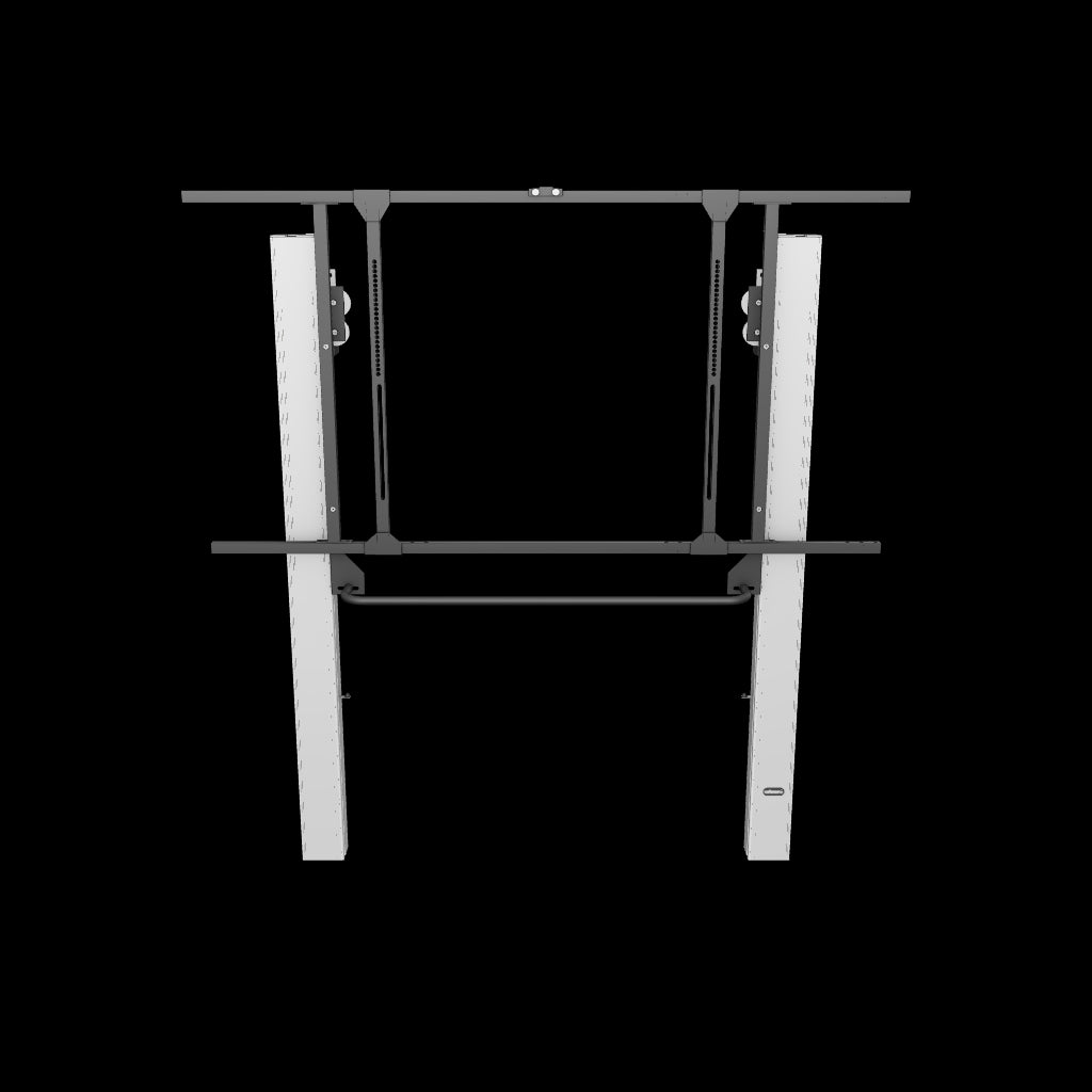 3d/AR Model of the celexon Expert manual 2-column pylon system Adjust-W for 86" displays