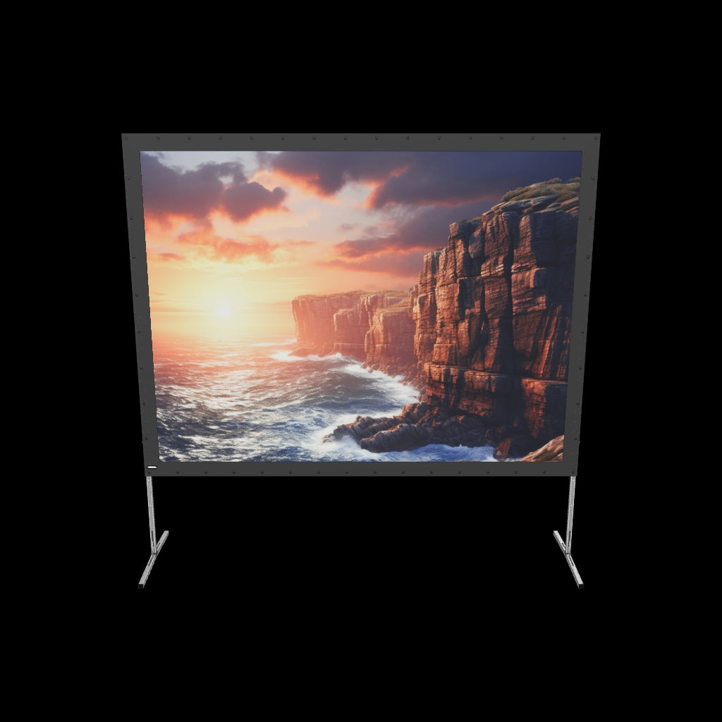 3d/AR Model of the celexon Folding Frame Projector screen 203 x 152cm Mobile Expert, rear projection