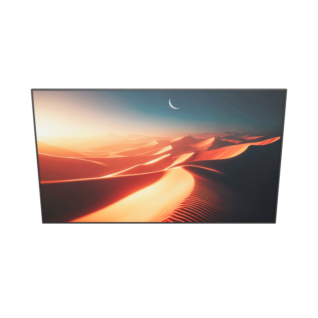 3d/AR model of the celexon HomeCinema UST high contrast framed screen BrightOnyx