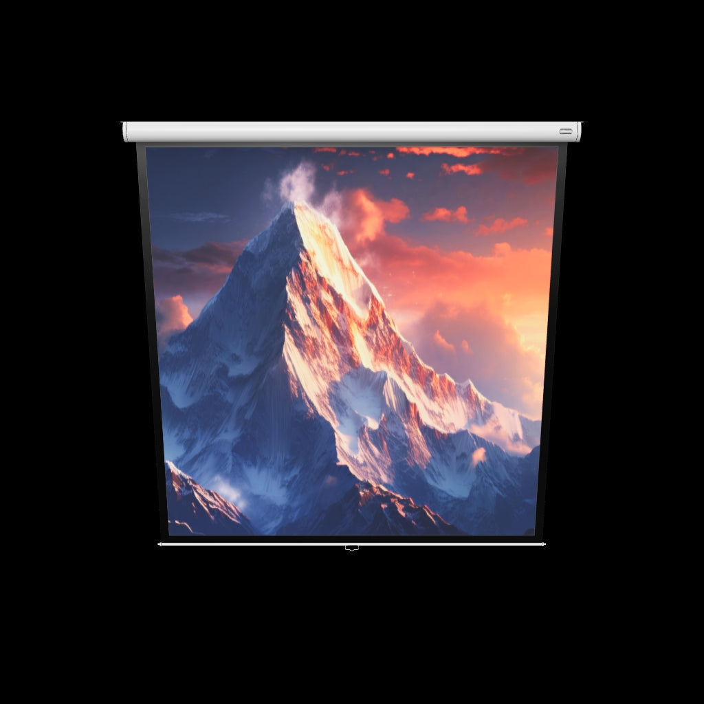 3d/AR Model of the celexon Projector screen Manual Economy 240 x 240 cm - 134"