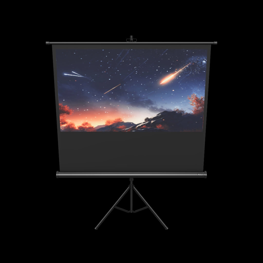 3d/AR Model of the celexon screen Tripod Economy Projector Screen 133x75 cm in black