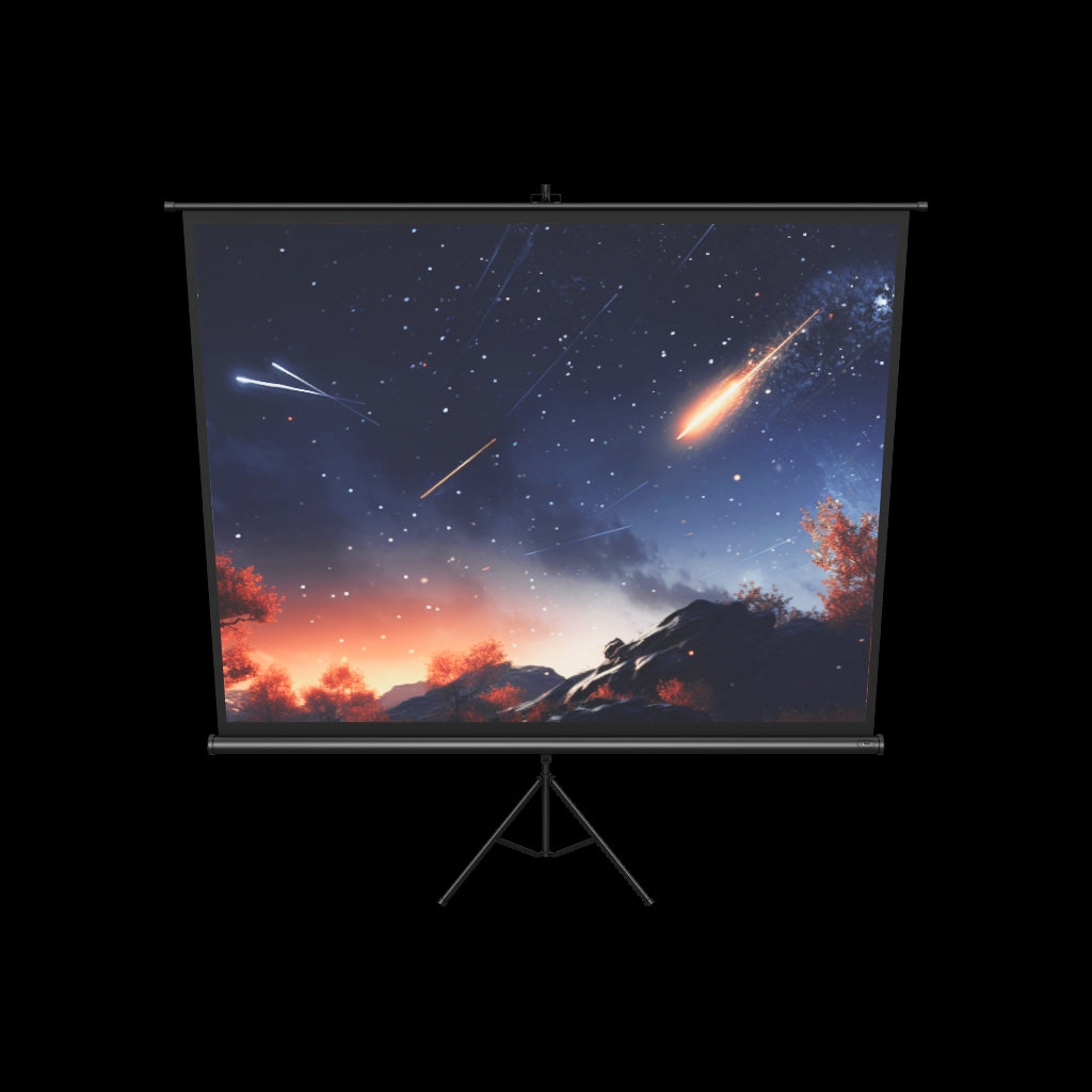 3d/AR Model of the celexon screen Tripod Economy Projector Screen 211x160 cm in black