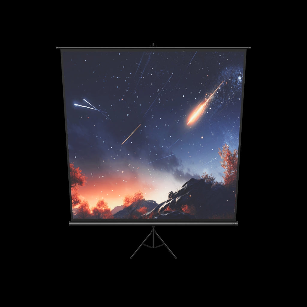 3d/AR Model of the celexon screen Tripod Economy Projector Screen 244x244 cm in black