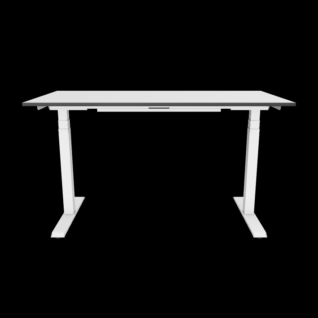 3d/AR Model of the celexon electric height adjustable desk Professional eAdjust-58123 - white, incl. HPL tabletop 150 x 75 cm