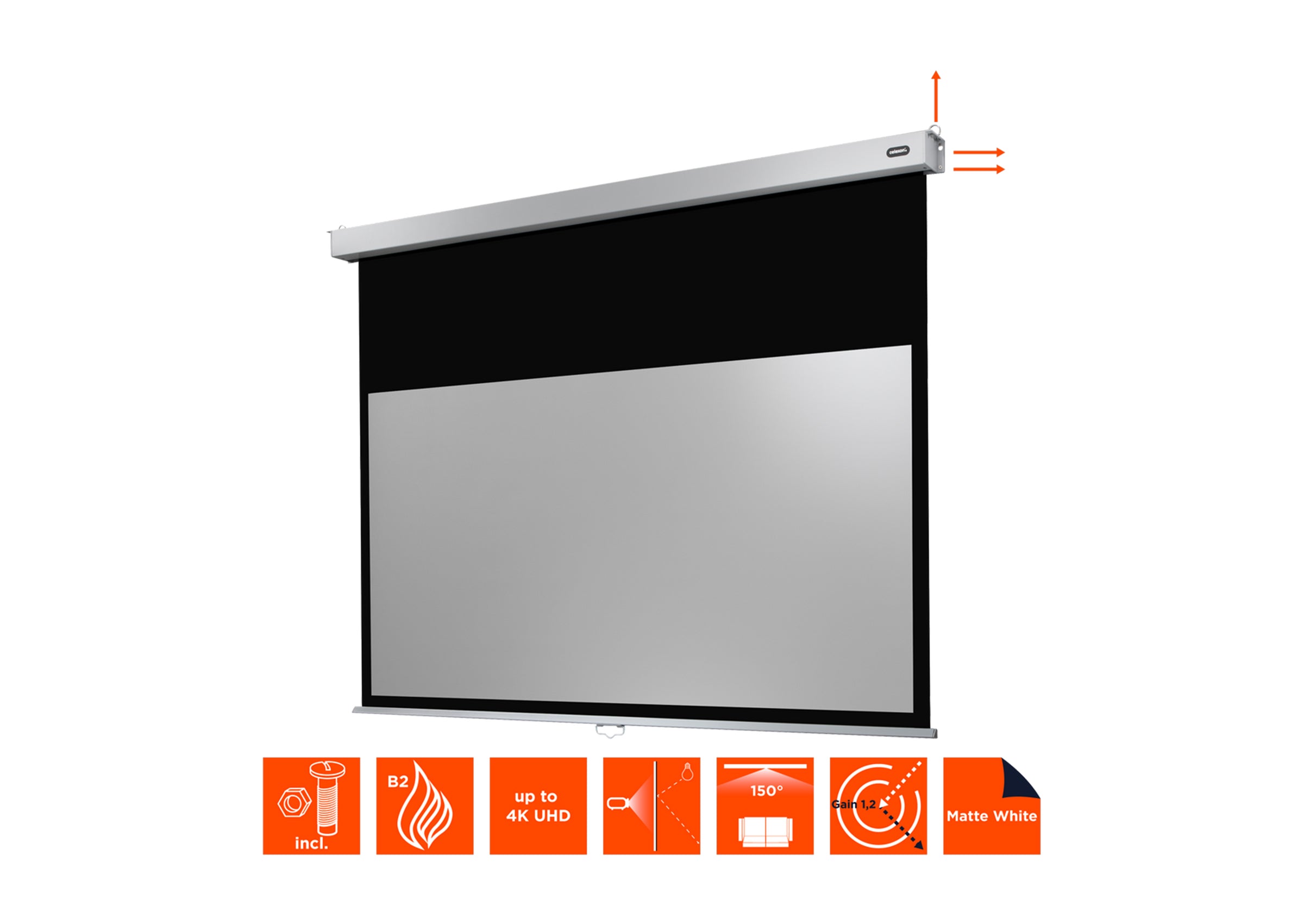 celexon Projector Screen Manual Professional Plus