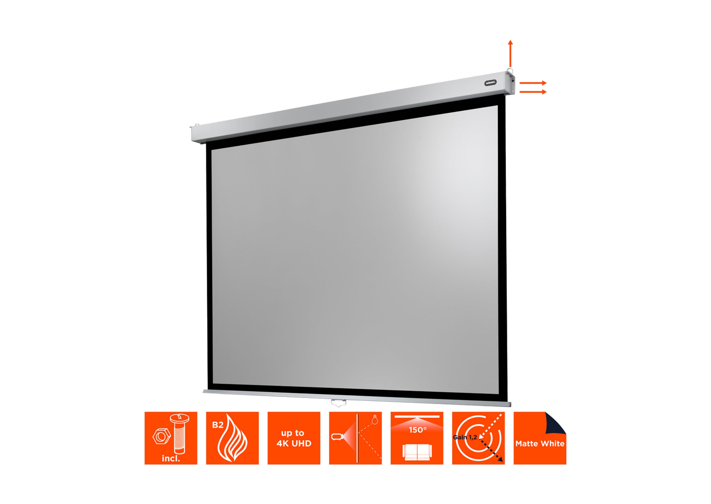 celexon Projector Screen Manual Professional Plus