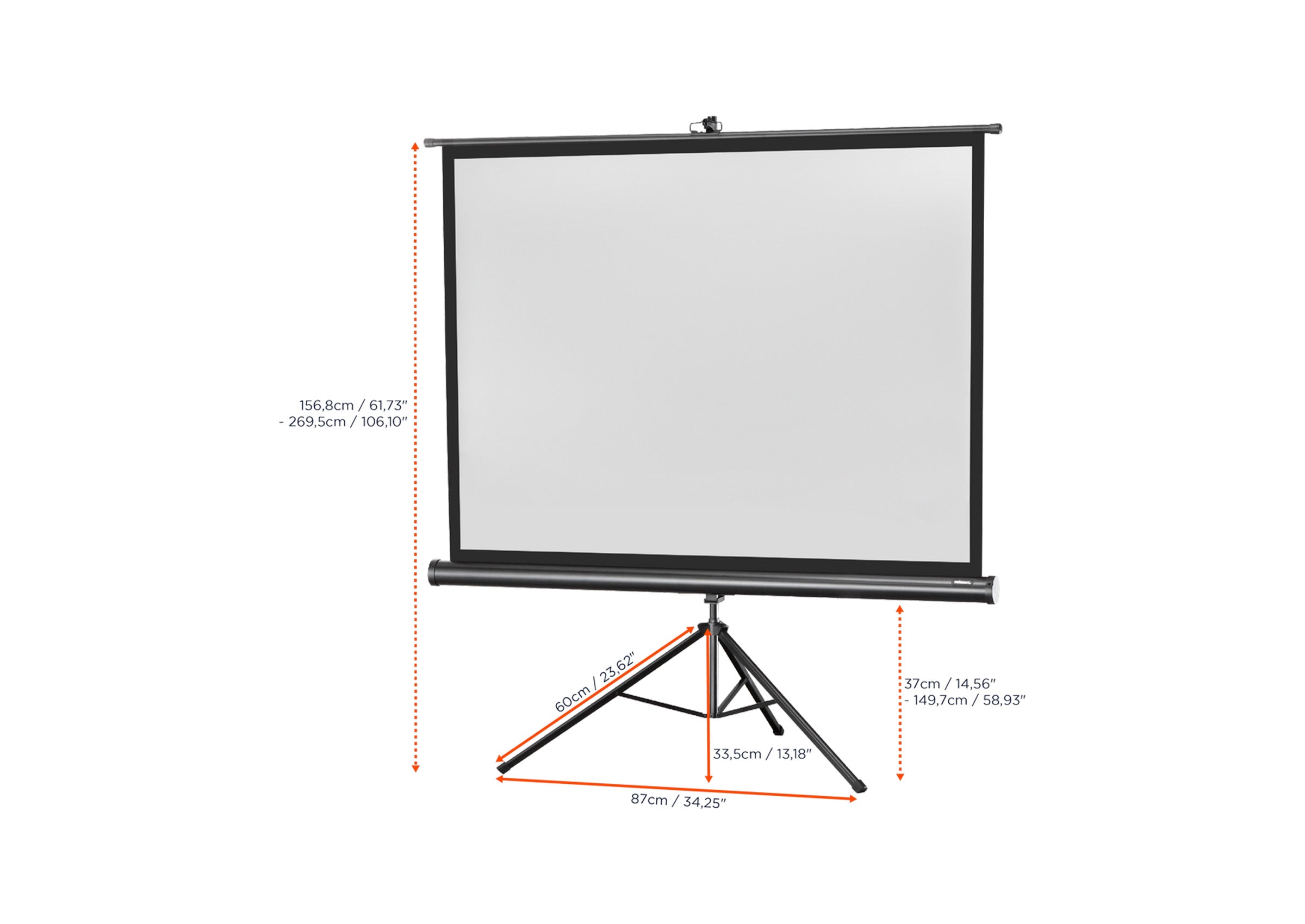 celexon screen Tripod Economy Projector Screen