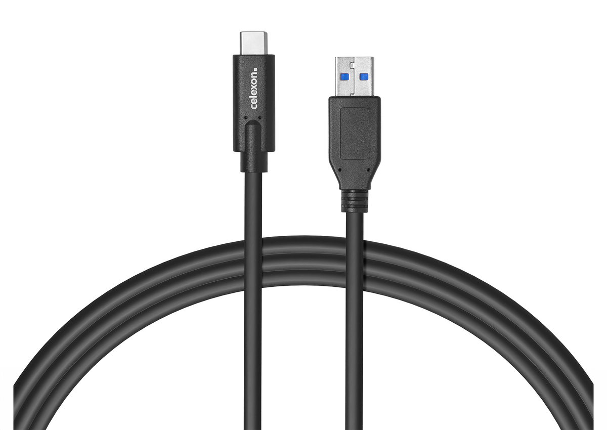 celexon USB-C auf USB-A Kabel USB 3.2 | 10 Gbps