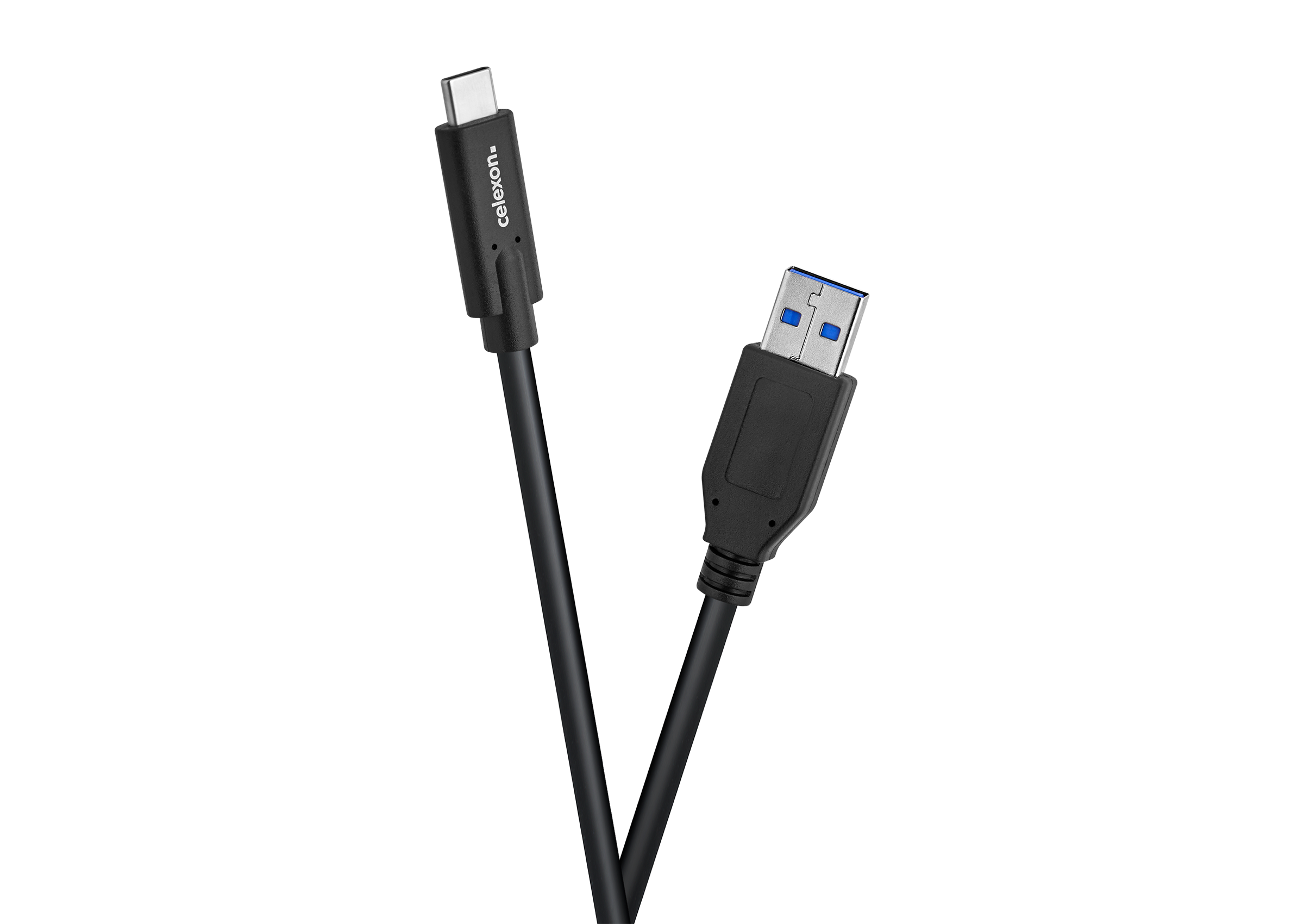 celexon USB-C to USB-A cable - USB 3.2 Gen 2x1